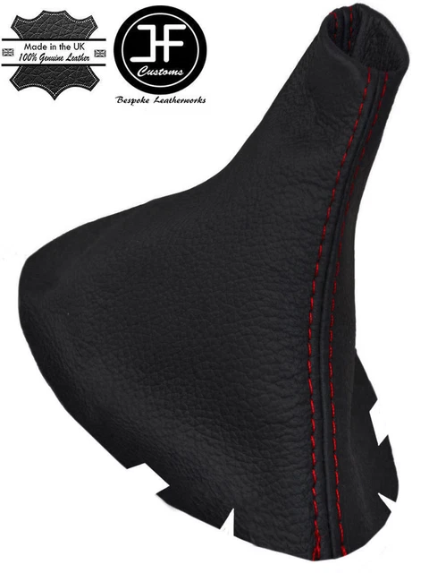 Soufflet De Levier De Vitesse En Cuir 100% Pour VW EOS (2006-2015) - Couture Rouge