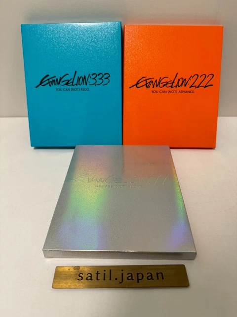 アニメ EVENGELION 111 222 333 PSL EVANGELION 30th Anniversary Limited 1.11 2.22 3.33 Full