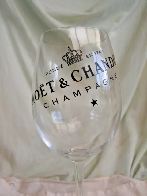 LOT 5 GRAND VERRE CRISTAL à PIED MOËT & CHANDON CHAMPAGNE Glass TABLE CAVE FETE