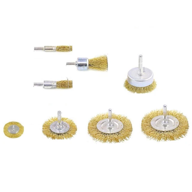 Enhance Your Projects with 6mm Shank Copper Plating Wire Wheel Brushes