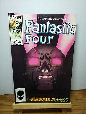 Fantastic Four Comic # 268 (July, 1984) The Masque Of Doom! Morbius