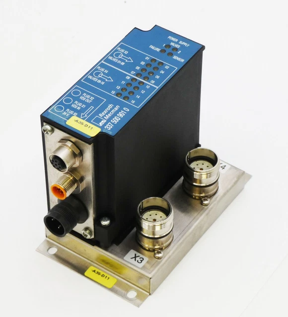 Rexroth Mecman 337 500 901 0 3375009010 Sistema driver valvole -usato-