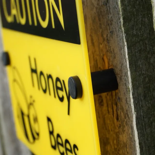 Panneau apicole attention miel abeilles équipement de protection ruche fournitures apicoles 3