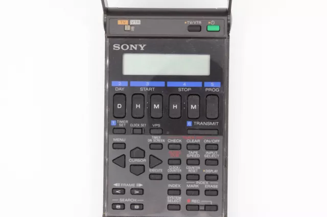 SONY RMT-V125A original VCR Remote-Control/Fernbedienung 3