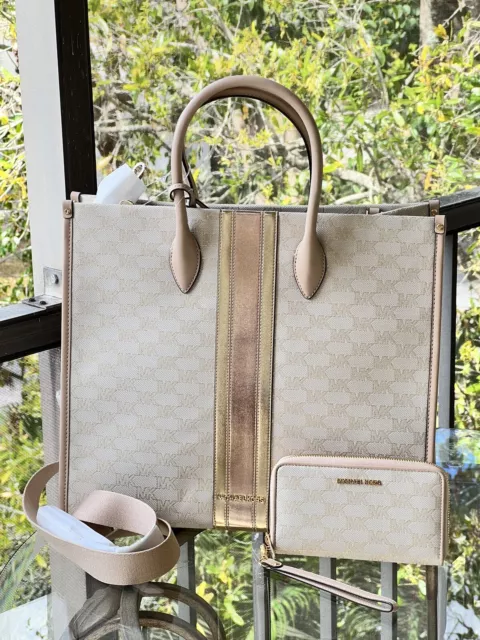 Griffin large logo jacquard shoulder bag shop