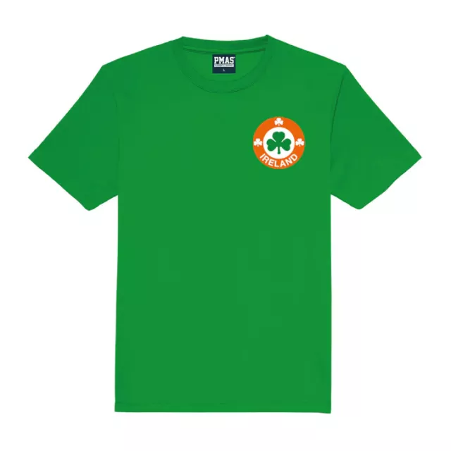 Personalised Kids Republic Ireland Eire Style Home Football Shirt and Shorts 3