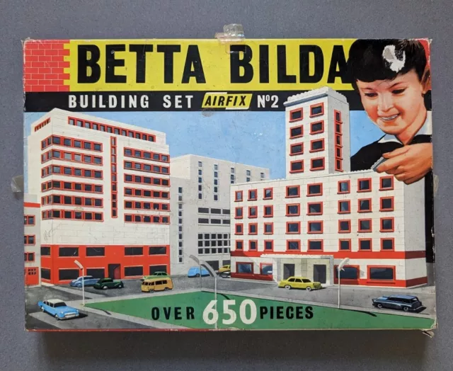 Airfix Betta Bilda Set No .2 - Vintage 1960's Boxed with instructions