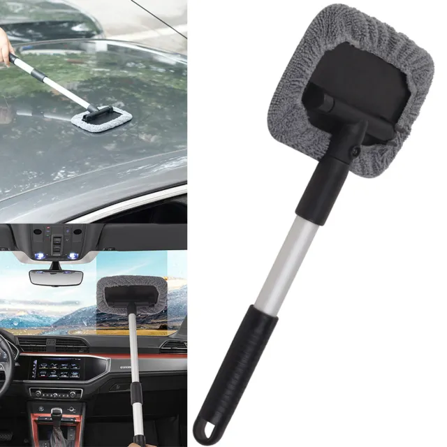 Car Auto Wiper-Windshield Cleaning Glass Window Cleaner Brush Tool Long Handle