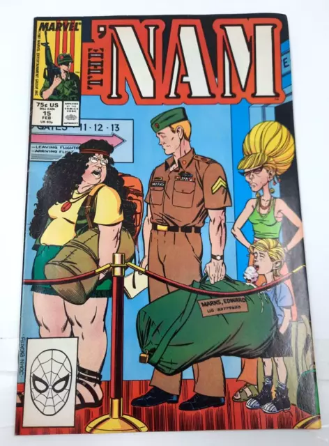 The 'Nam #15. 1988, Marvel Comics. Vietnam War / Military.