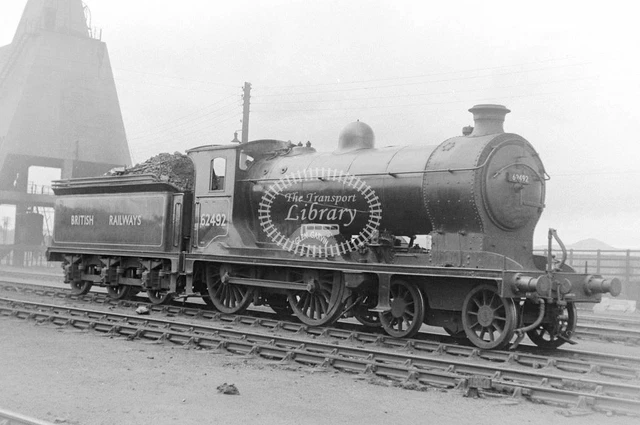 PHOTO BR BRITISH Railways Steam Locomotive Class D34 62492 at Thornton ...