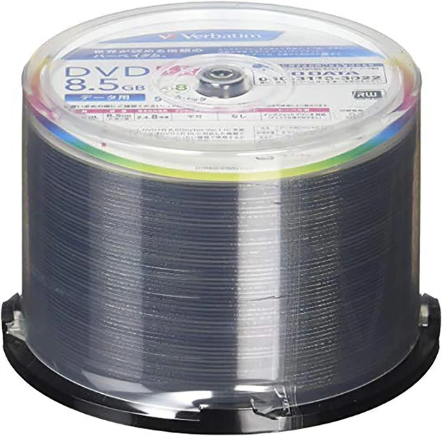 Barbatam Japan (Verbatim Japan) 1 DVD+R DL 8.5GB 50 pieces White printer si