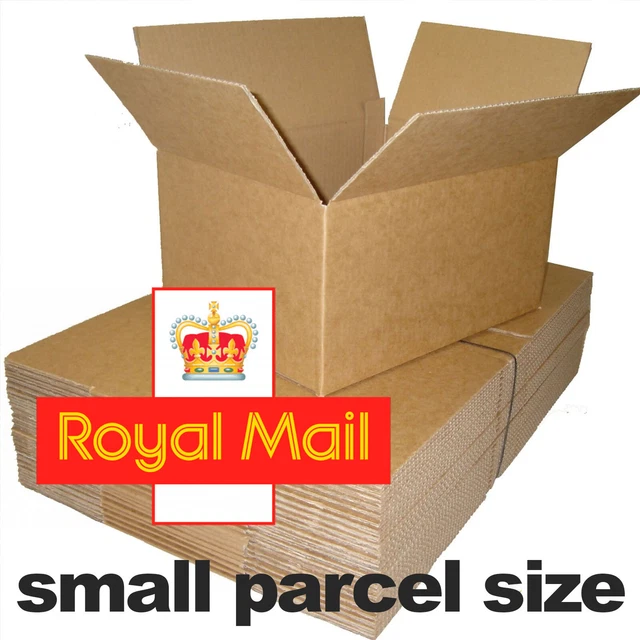 Royal Mail Small/Medium Parcel Size Postal Cardboard Boxes *Wide Range Of Sizes*