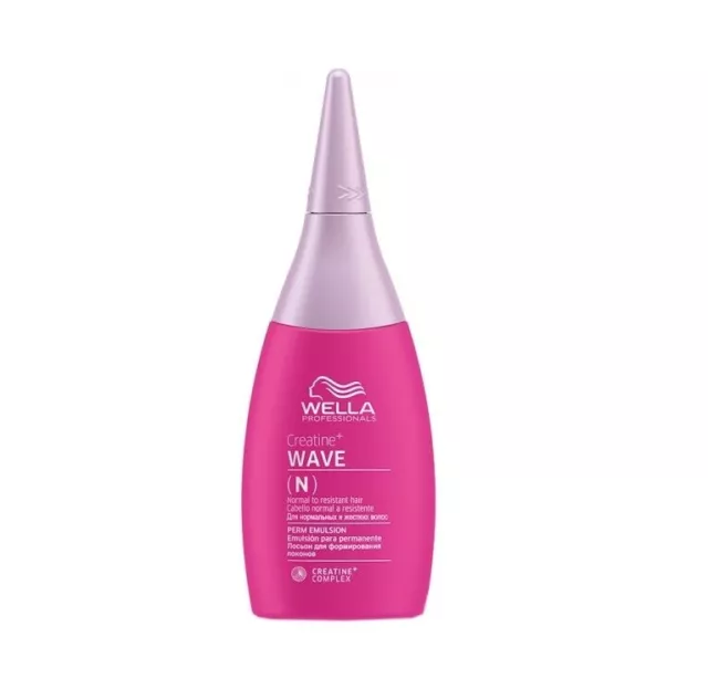 Wella Créatine + Wave Base (N) 75 ML pour Normal Jusqu'À Rebelles Cheveu