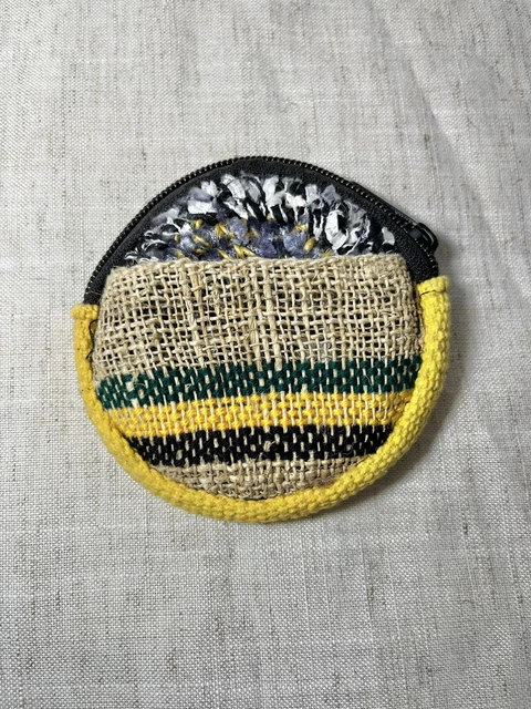 Made In Nepal Change Purse, Natural Materials