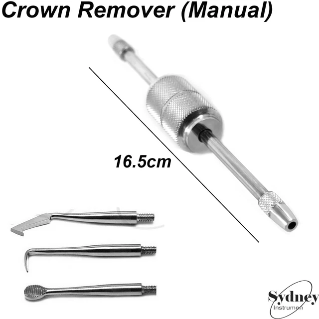 Manual Crown Remover Surgical Instruments Gun with Attachments