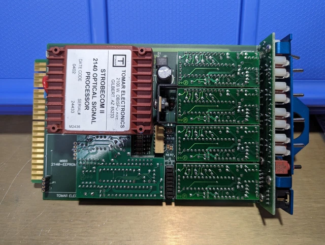 TOMAR Model 2140 Signal Processor (Priority Traffic Control) Card - Used