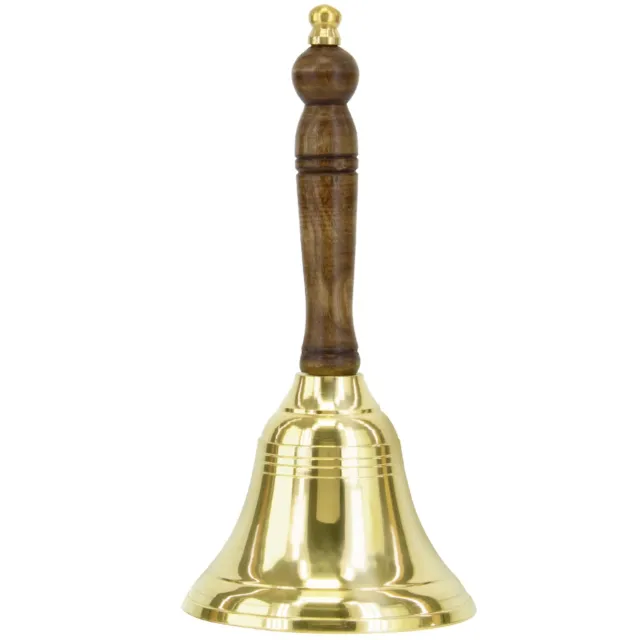 Hand bell 2.15"D and 5 " Height brass bell made in india for wedding/call bell