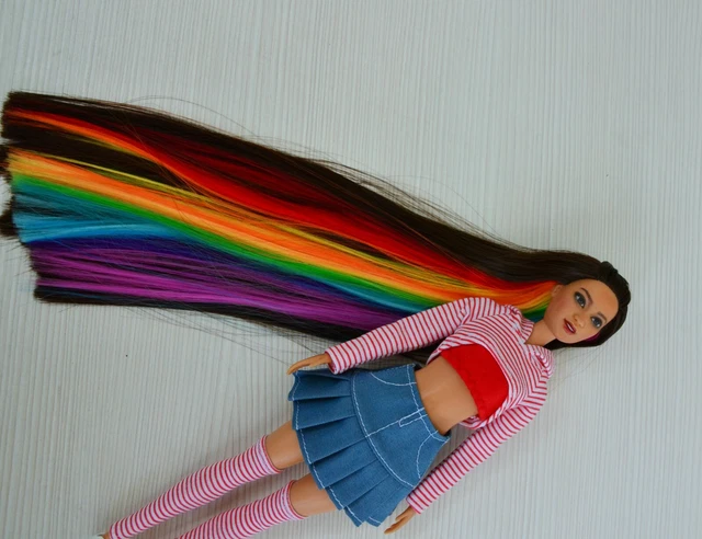 BARBIE CUSTOM DOLL, realistic ooak doll, repaint Barbie doll £131.28 ...