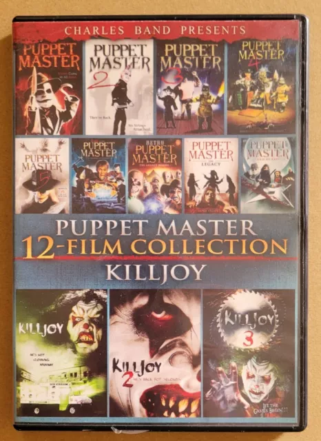 Puppet Master/Killjoy: 12-Film Collection (DVD, 2012, 3-Disc Set) for sale  online