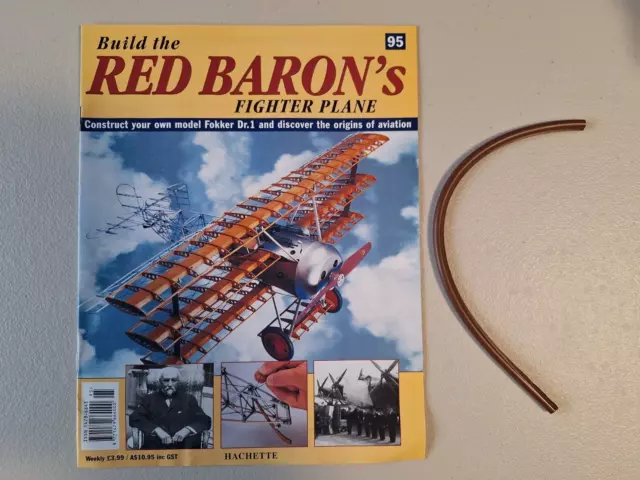 Hachette Build the Red Baron's Kampfflugzeug, Ausgabe 95, mit Teilen