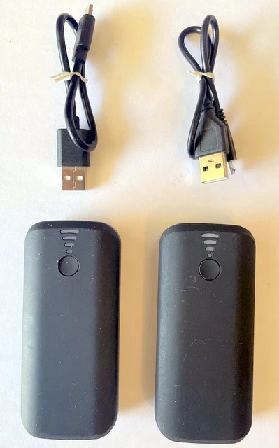 TYLT 5200mAh Power Bank Portable Charger External Battery 2-Pack w/ USB cables👀