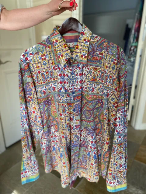 Robert Graham Limited Edition Classic XL shirt pre owned.Excellent Condition