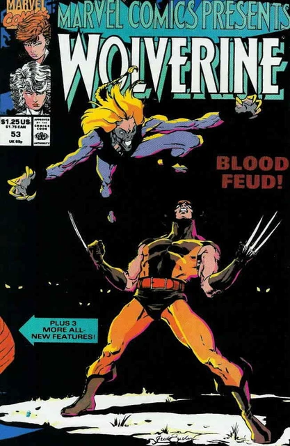 Marvel Comics Presents #53 VF/NM; Marvel | Wolverine - we combine shipping