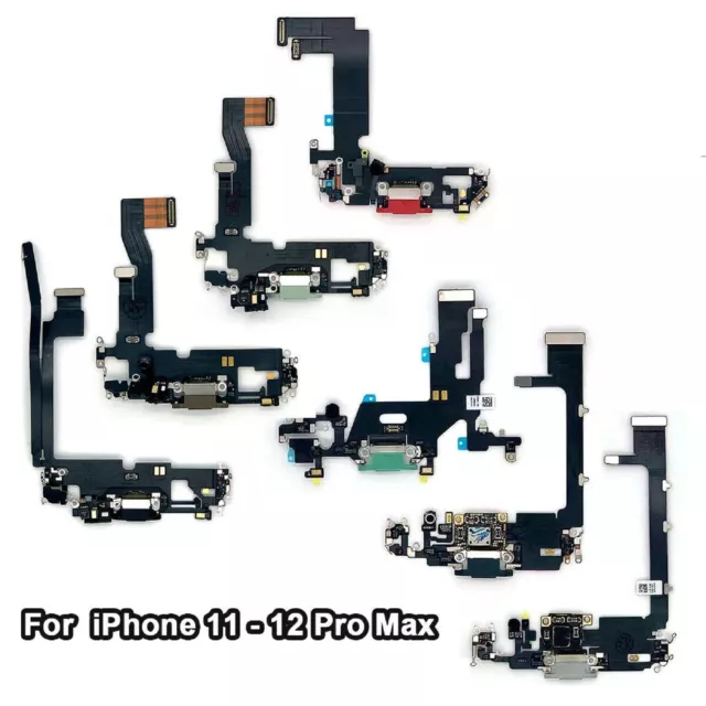 OEM SPEC Charging Port Charger Dock Mic Flex Cable For iPhone 11 12 Pro Max