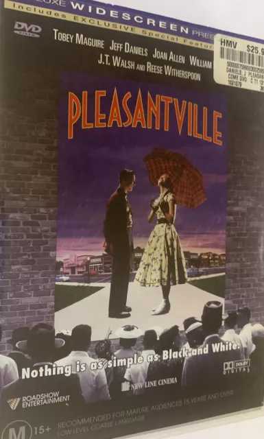 Pleasantville (DVD, 1999) R4, LIKE NEW, FREE PRIORITY POST