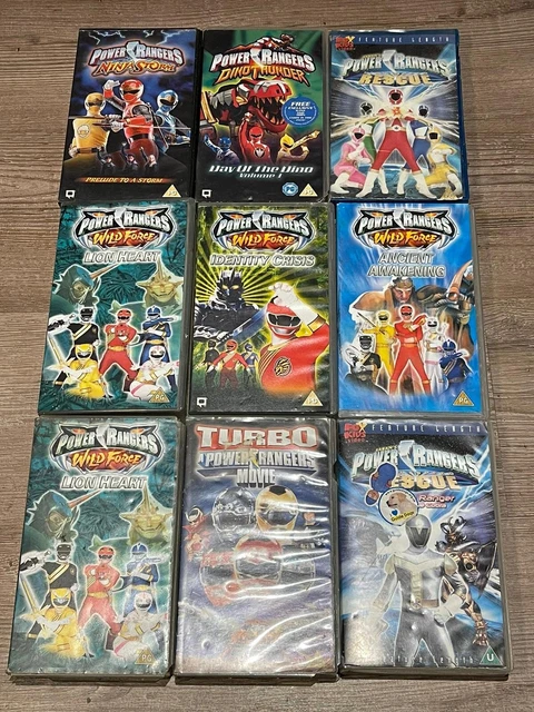 9 Power Rangers POWER RANGERS VHS bundle of 9 £2.99 - PicClick UK