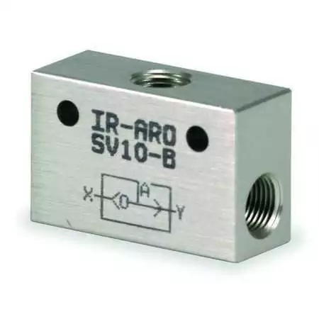 Aro Sv10-C Shuttle Valve,1/8 In Npt