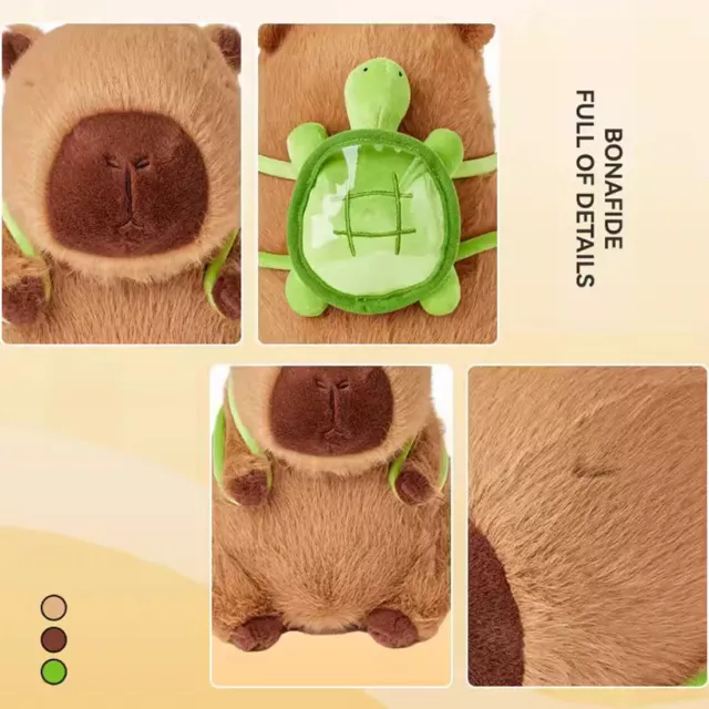 CARTOON SIMULATION CAPYBARA Plush Toys Animal Capybara Stuffed Doll ...