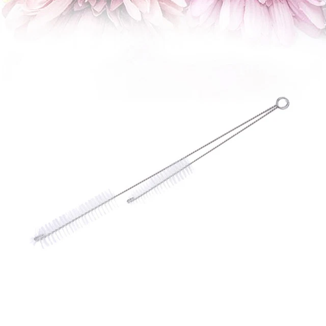 Fiorky Rohrbürsten Set 10 Stück - Für Trinkhalme & Reagenzgläser Reinigung