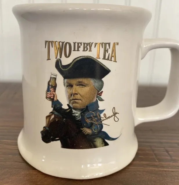 Rush Limbaugh Two If By Tea America Coffee Tea Mug Made In USA