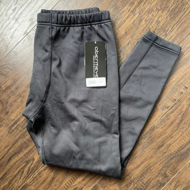 NWT Obermeyer Black Endurance Dri-Core Tights Men's Size L