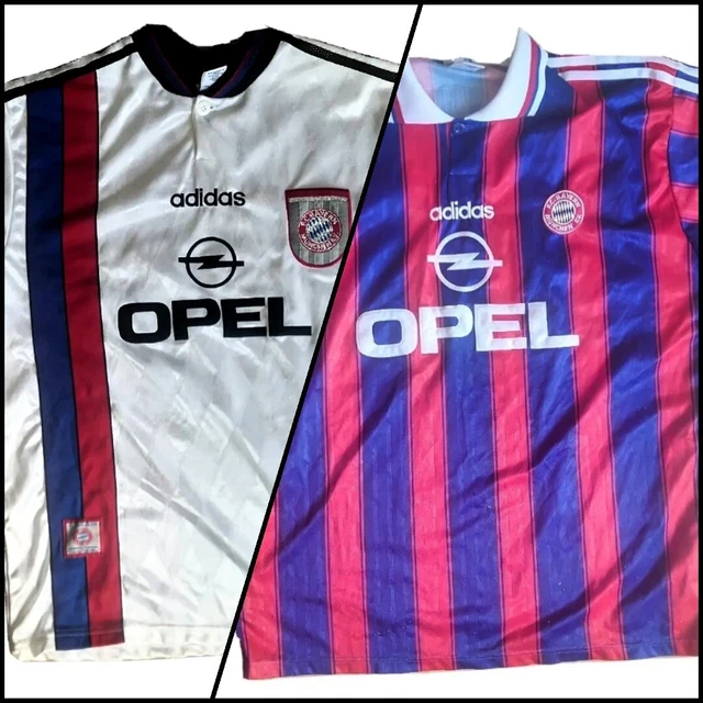 Bayern München Trikots 1995/96 UEFA Cup Heim Bundesliga Fußball