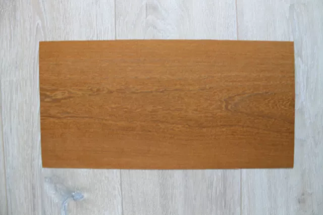 Goiabao  wood veneer, 2 veneer sheet, ~40.5 x 20 cm (~15.9 x 7.87") 0.6mm ~1/42"