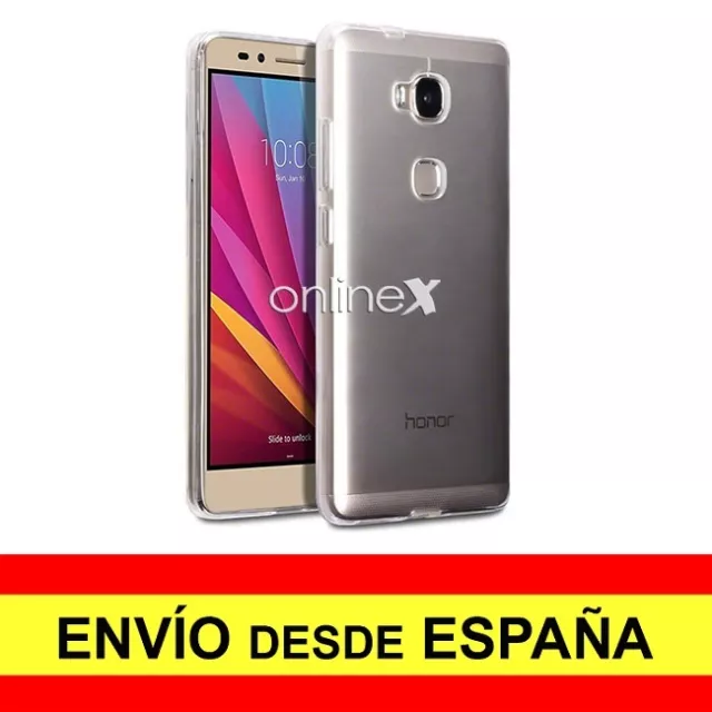 Funda Silicona para HUAWEI HONOR 5X Carcasa Transparente Protector a2400