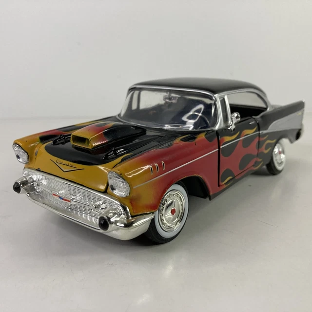 MOTOR MAX HOT Rodding Adventures Chevrolet 1957 Bel Air Black