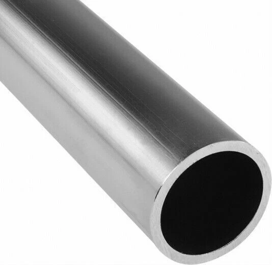 Aluminium Rundrohr 25x1mm Schwarz RAL 9005 Matt - 2000mm Länge Pulverbeschichtet