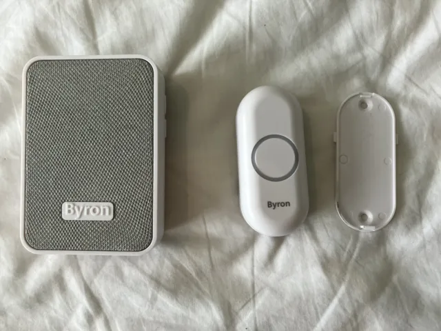 Campanello porta wireless plug-in e campanello portatile a batteria portata 150 m - Byron