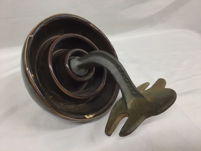 Brown Porcelain High Voltage Power Line Insulator Large 10