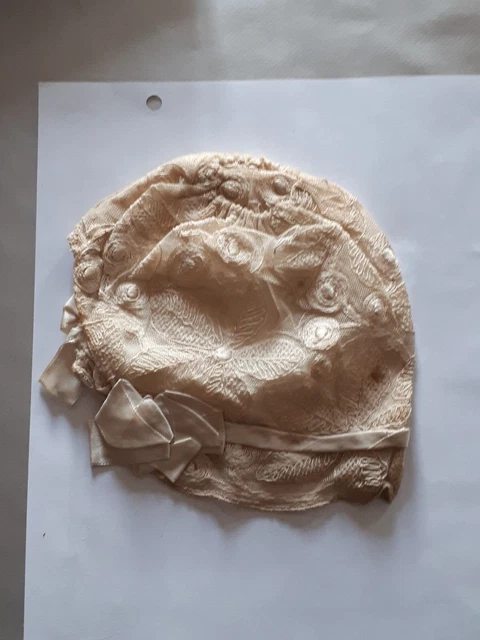 BONNET ANCIEN POUR Bebe poupée ancienne Baigneur Poupon EUR 28,00 - FR