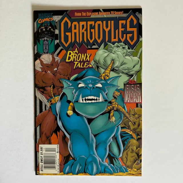 Gargoyles 11 Newsstand Final Issue Rare Htf (1995, Marvel Comics)