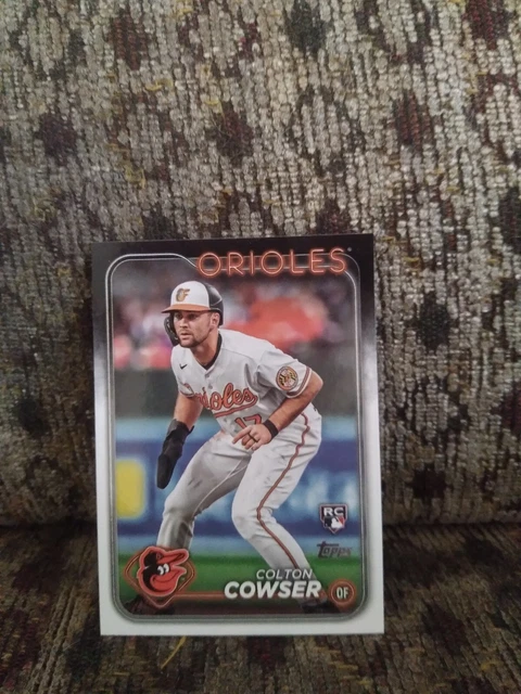 2024 TOPPS...SERIES 1...COLTON Cowser 257...Base...RC...Baltimore