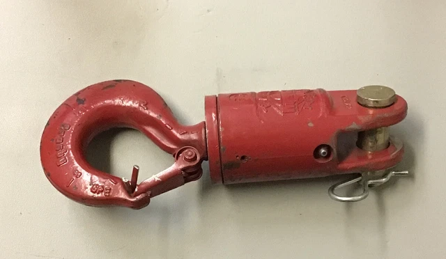 Crosby 3-S-1 Jaw and Hook Swivel 3 Ton 2010165 (b41) Crosby 3-S-1 Jaw and Hook Swivel 3 Ton 2010165 (b41)