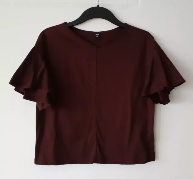 Short Sleeve Top, Uniqlo, Größe XS, Damen