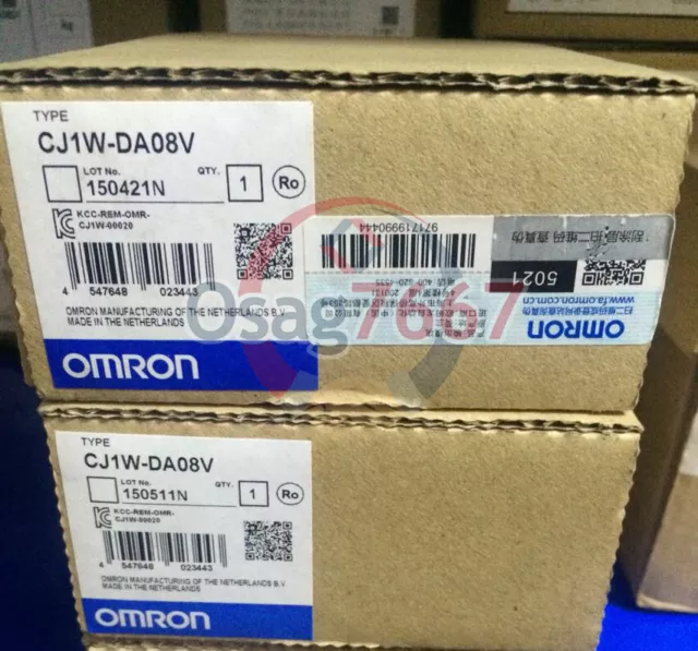 1PC New Omron CJ1W-DA08V Analog Output Units CJ1WDA08V