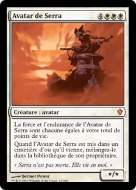 AVATAR DE SERRA Avatar de Serra MTG Magic VF NM EUR 1,00 - PicClick FR