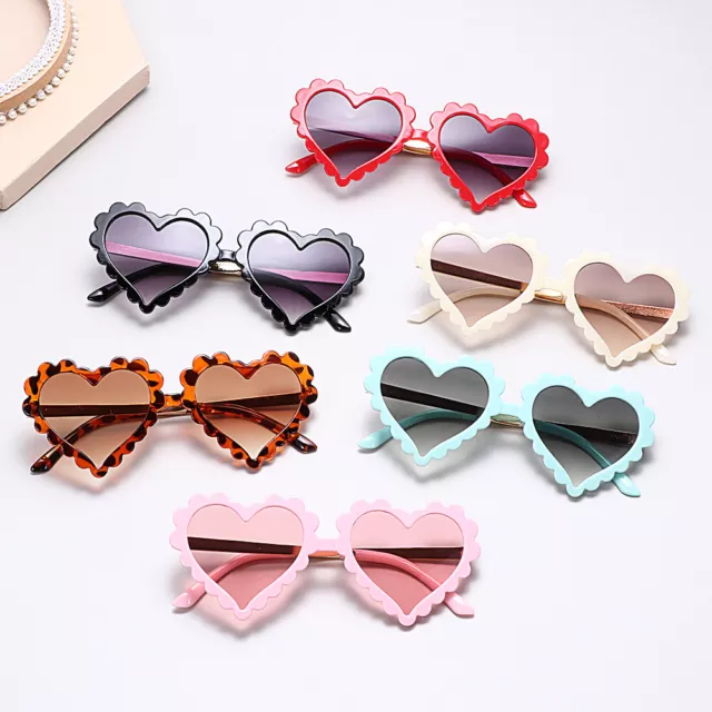 UV 400 Protection Toddler Sunglasses Heart-shaped Sun Glasses Kids Sunglasses